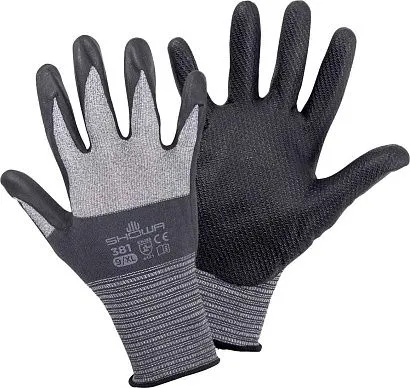 Перчатки защитные SHOWA Excellent Fit 381 Grey/Black, L