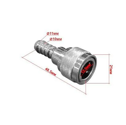 Коннектор топливный SUNFINE тип TOHATSU, 10мм, 3GF-70250-0 (Замена EASTERNER C14504T)