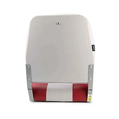 Кресло складное мягкое Skipper красный/серый