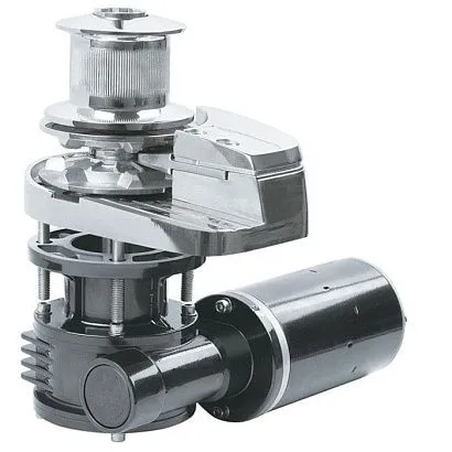 Лебедка якорная серии-C Heavy Duty Style (c барабаном) 900Вт, 12В, цепь 6 мм/веревка 12 мм