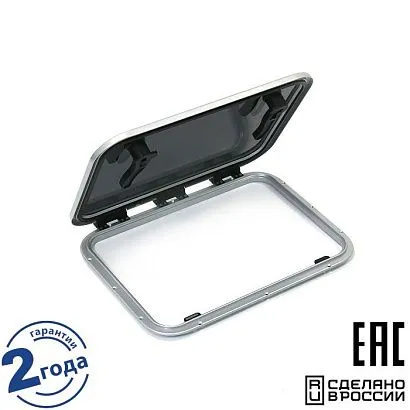 Люк палубный распашной низкопрофильный Фрегат 547x417 R42.5