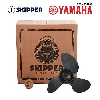 Винт гребной  Skipper для Yamaha 150-300HP, диаметр 14  3/5" композитный, лопастей - 3, шаг 15"