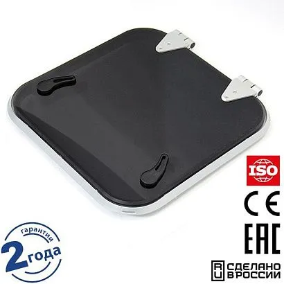 Люк палубный безрамный Пеликан 425x425 R75