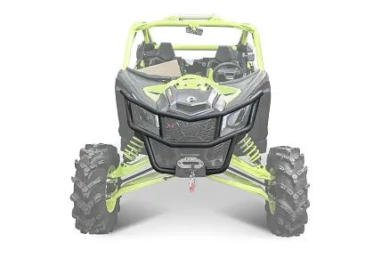 Передний бампер алюминий с креплением для лебедки SSV MAVERICK X3